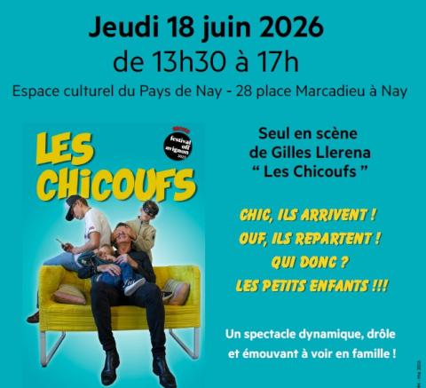 Spectacle les Chicoufs à Nay